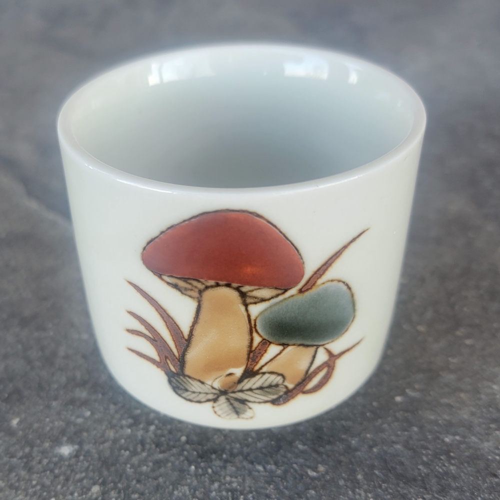 Vintage Mushroom Tea Cup